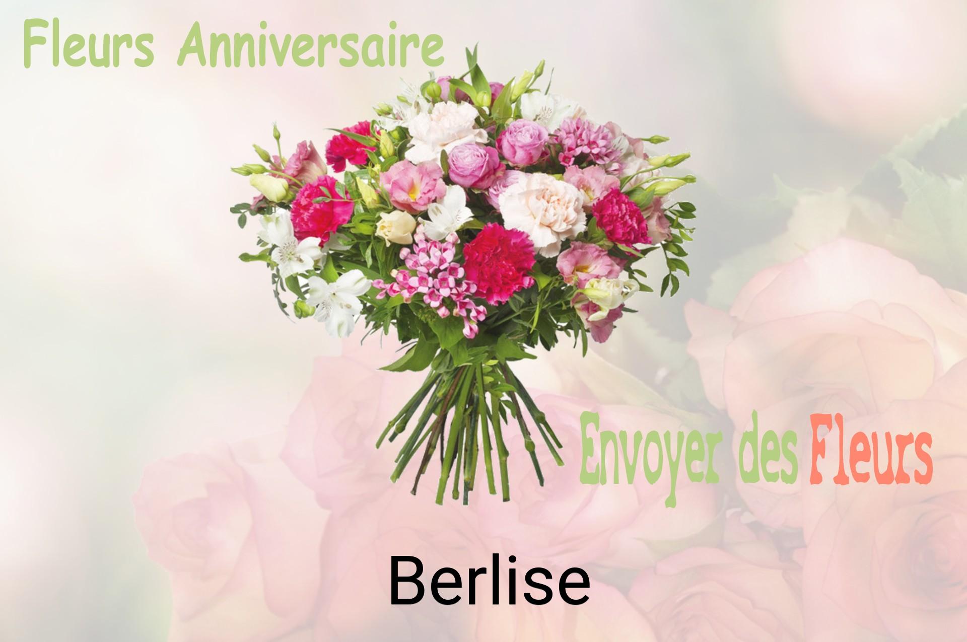 Bouquet de fleurs d’anniversaire livré à Berlise